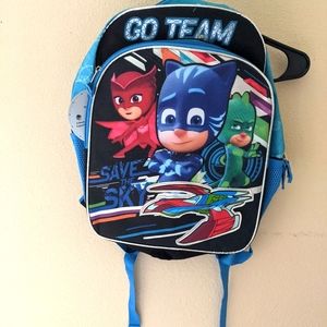 NWT PJ Masks Backpack Book Bag Kids
